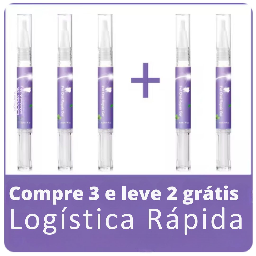Caneta Limpadora de Dentes para Cães