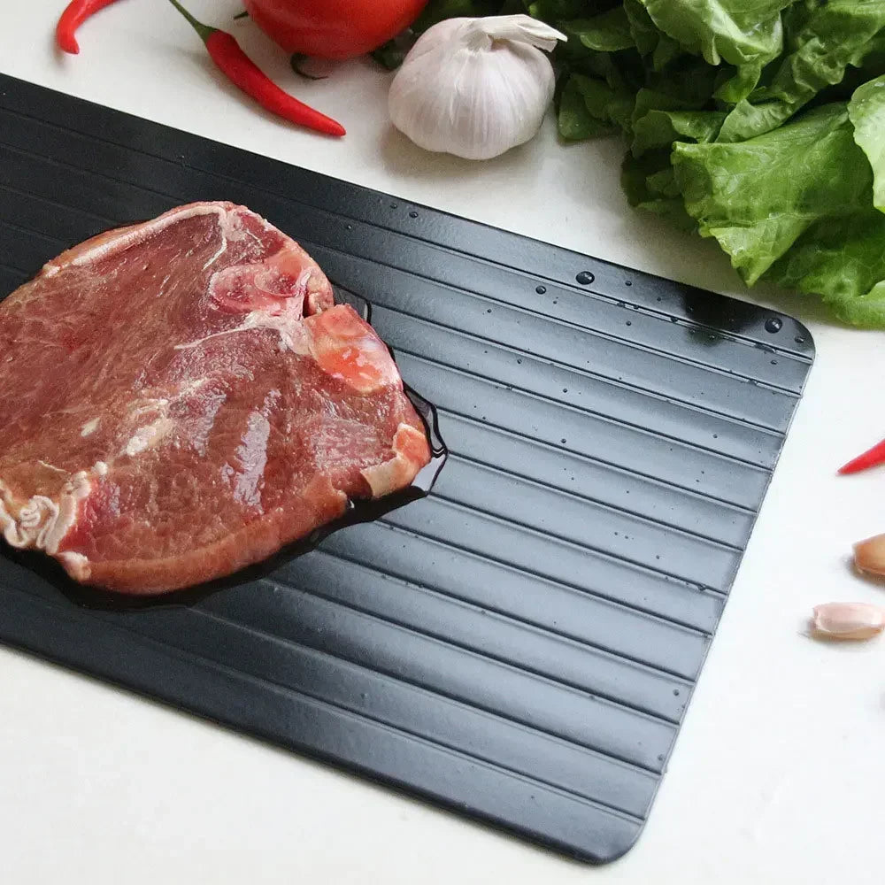 Tábua de Descongelamento Rápido de Carne em Alumínio