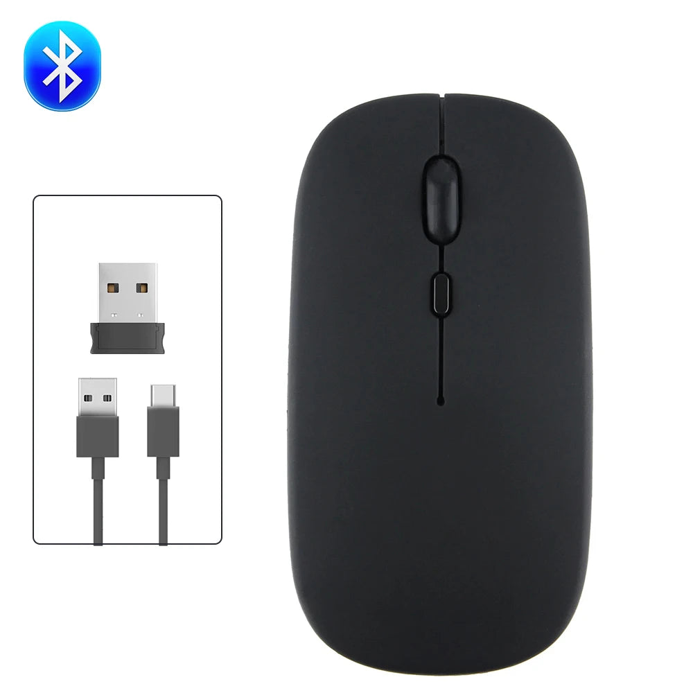 Mouse Portátil Recarregável Wireless