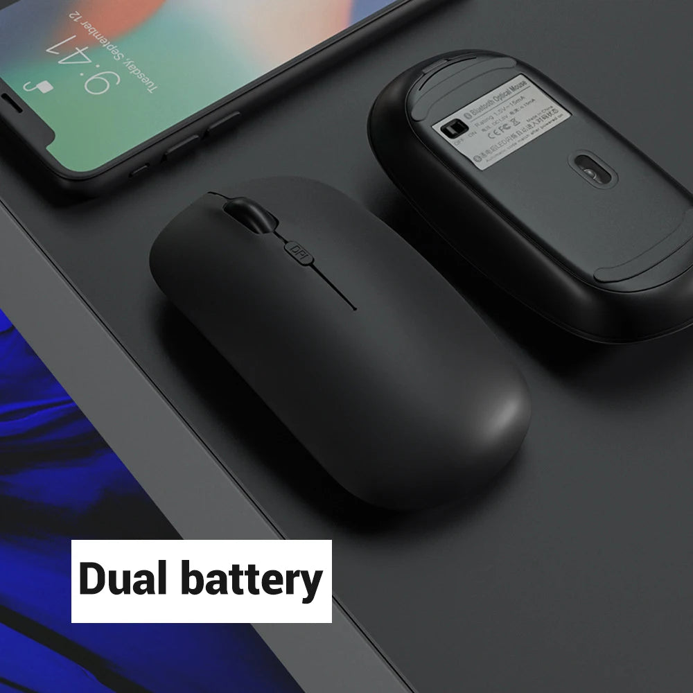 Mouse Portátil Recarregável Wireless