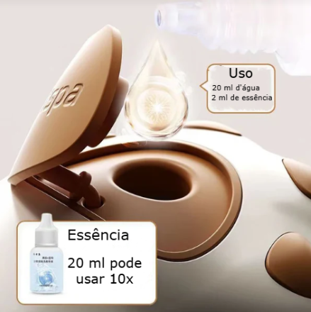 Escova de Vapor para Cães e Gatos 3 em 1 Elétrica