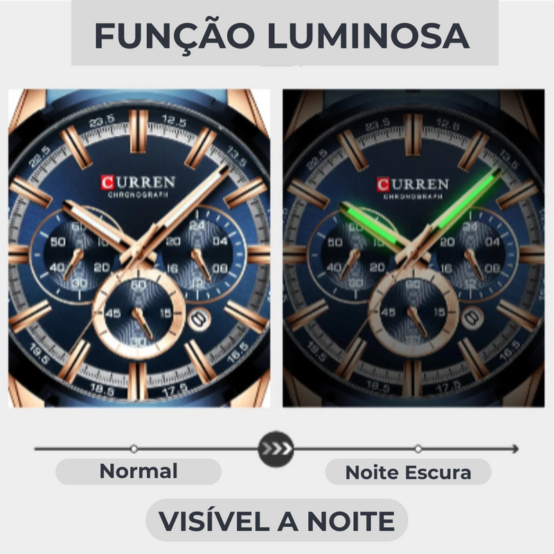 Relógio masculino CURREN