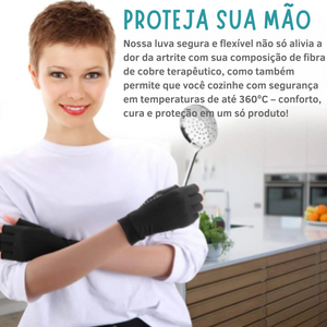 Luvas de Compressão para Artrite