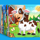 Quebra-Cabeça 20 Peças de Madeira