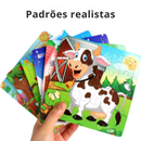 Quebra-Cabeça 20 Peças de Madeira