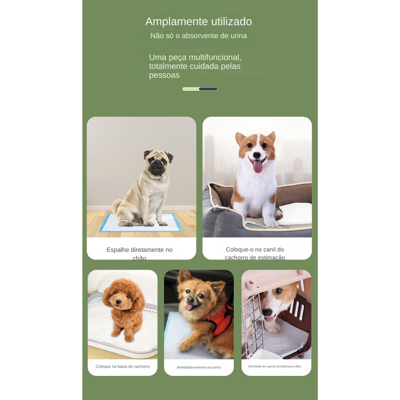 Tapete Super Absorvente para Cães