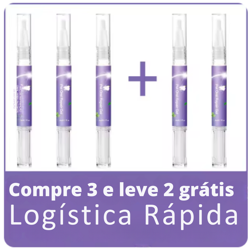 Caneta Limpadora de Dentes para Cães