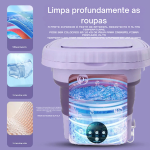 Mini Máquina de Lavar Portátil 8L