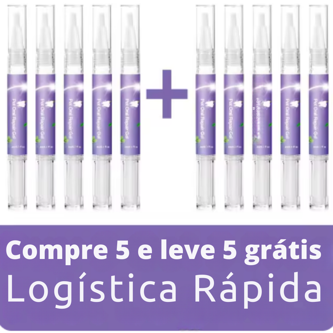 Caneta Limpadora de Dentes para Cães