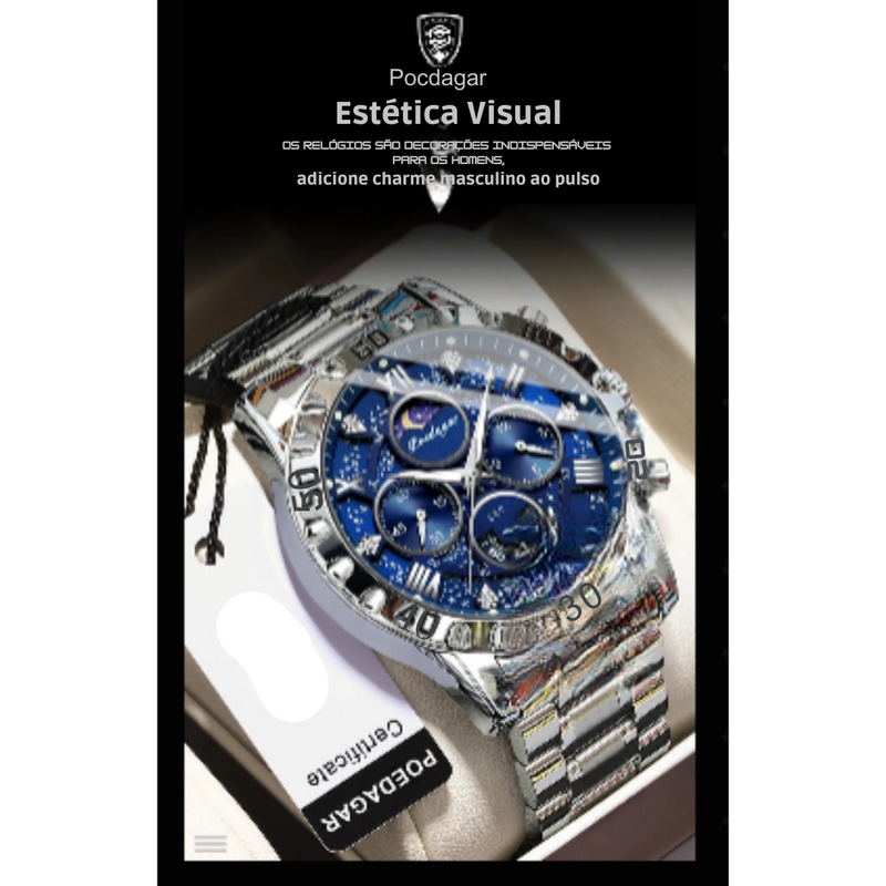 Relógio Masculino POEDAGAR