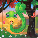 Quebra-Cabeça 20 Peças de Madeira