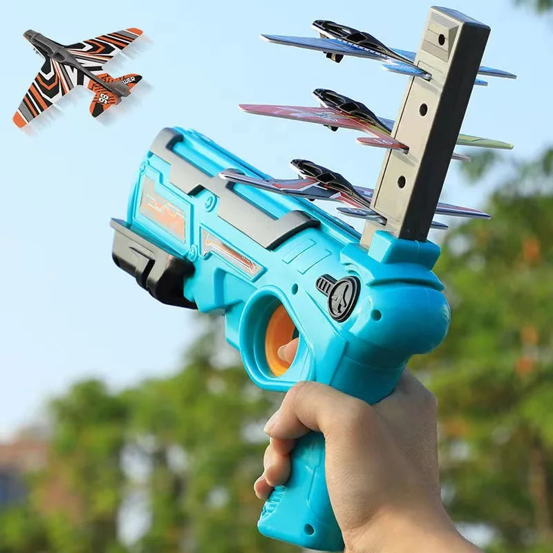 Brinquedo Lançador de Aviões Infantil