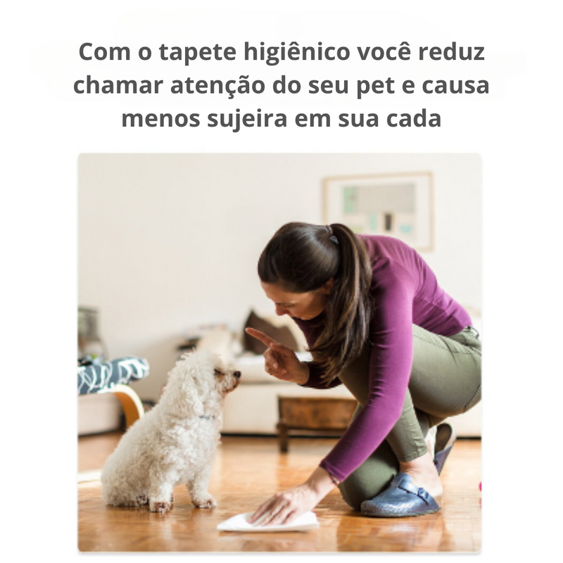 Tapete Super Absorvente para Cães